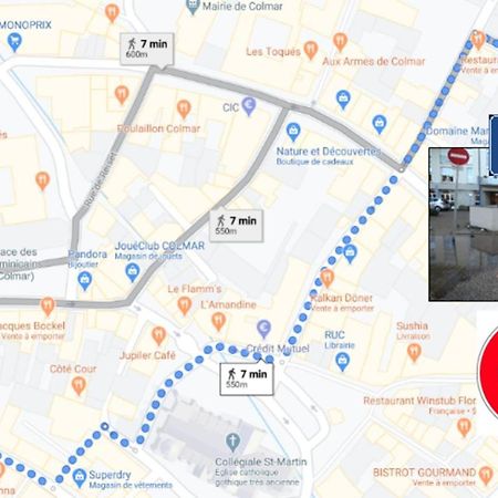 Aux Bijoux De Colmar - Le Saphir - 1 Parking Gratuit Apartment ภายนอก รูปภาพ