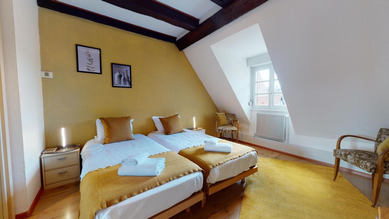 Aux Bijoux De Colmar - Le Saphir - 1 Parking Gratuit Apartment ภายนอก รูปภาพ
